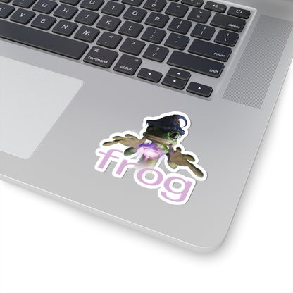 FROG WIZARD STICKER