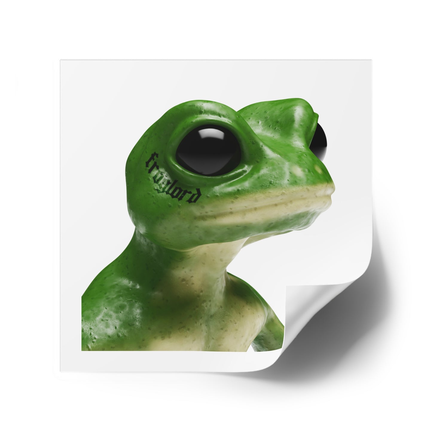FROG STICKER FOR VANDALISM