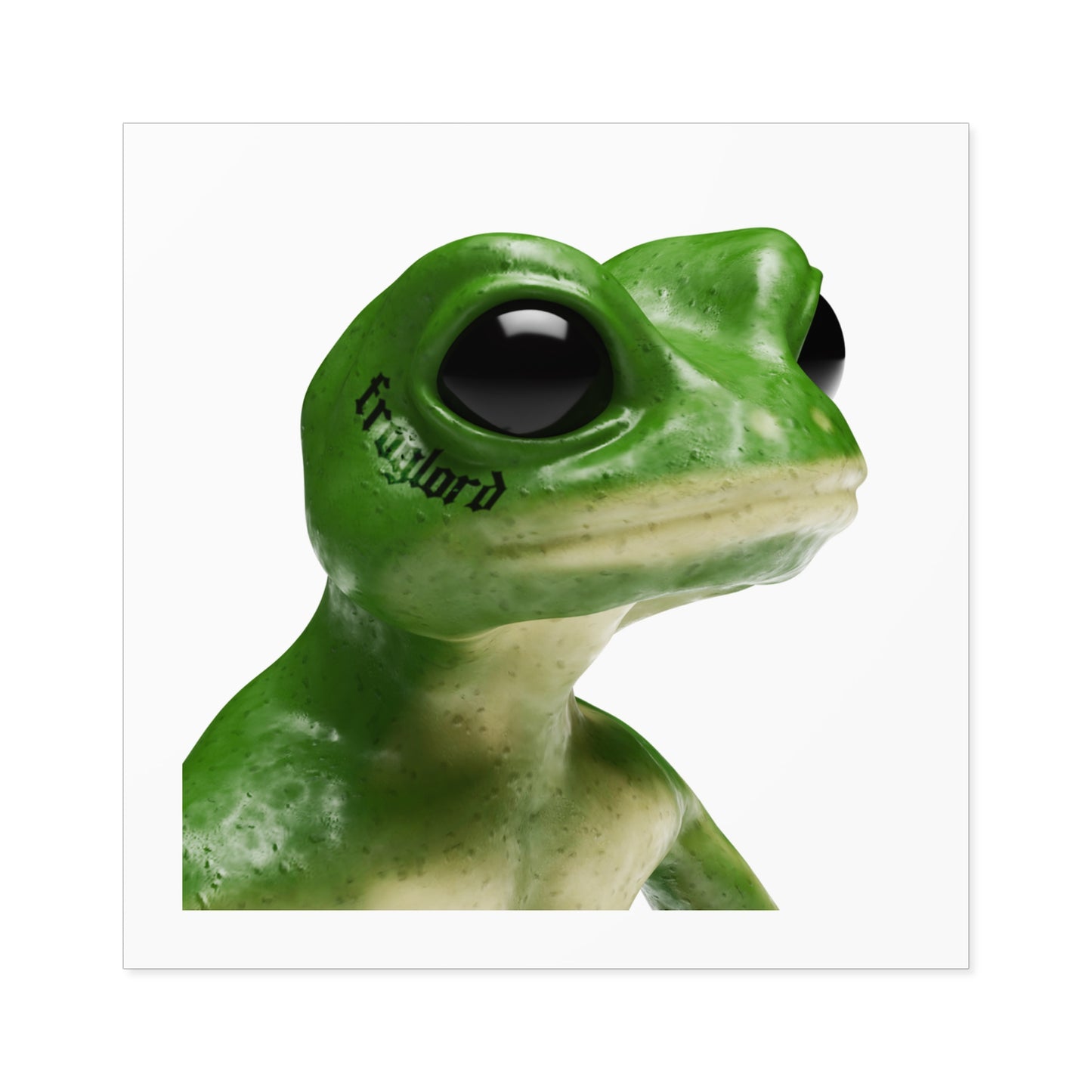 FROG STICKER FOR VANDALISM